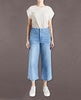 Sailor Wide Leg Crop Jean Medium Wash - miamidrugpossession