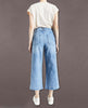 Sailor Wide Leg Crop Jean Medium Wash - clearpathherbicide