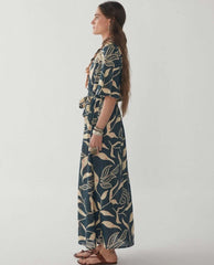 Samuelle Maxi Dress Angaga Blue - PINK ARROWS