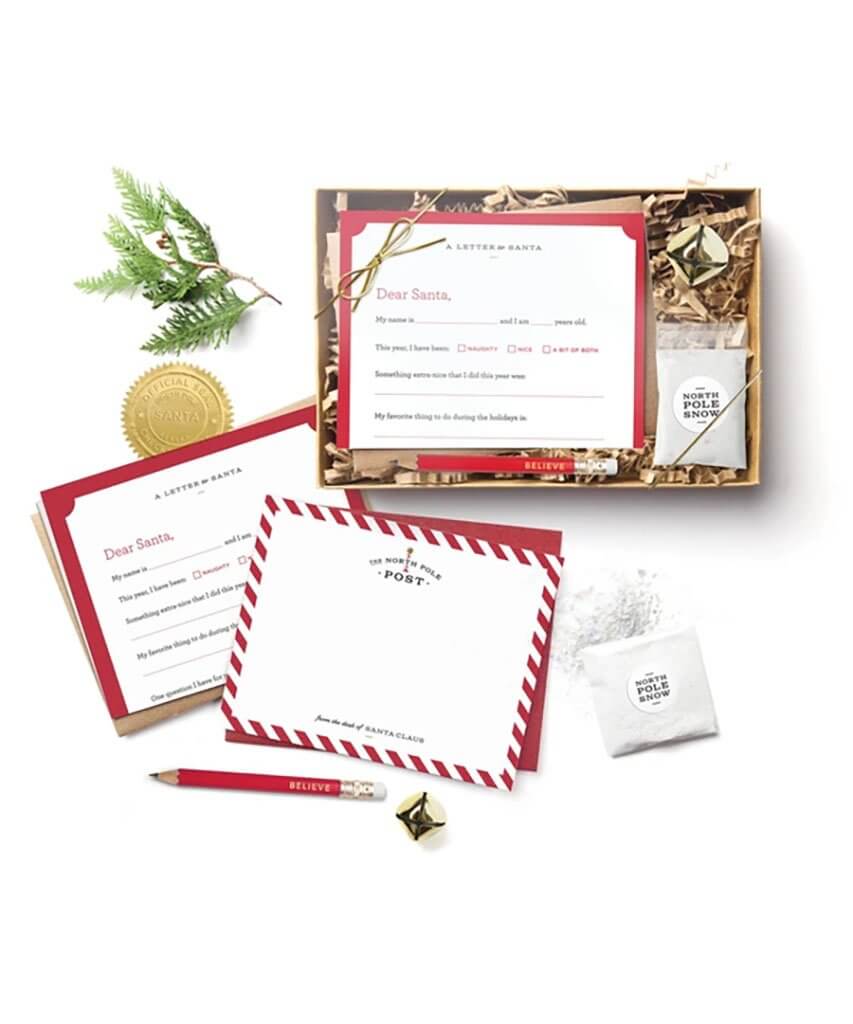 Santa Letter Kit - PINK ARROWS