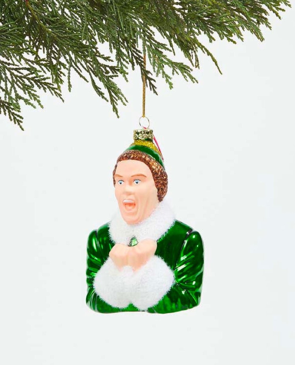 Santa's Here! Elf Ornament - miamidrugpossession