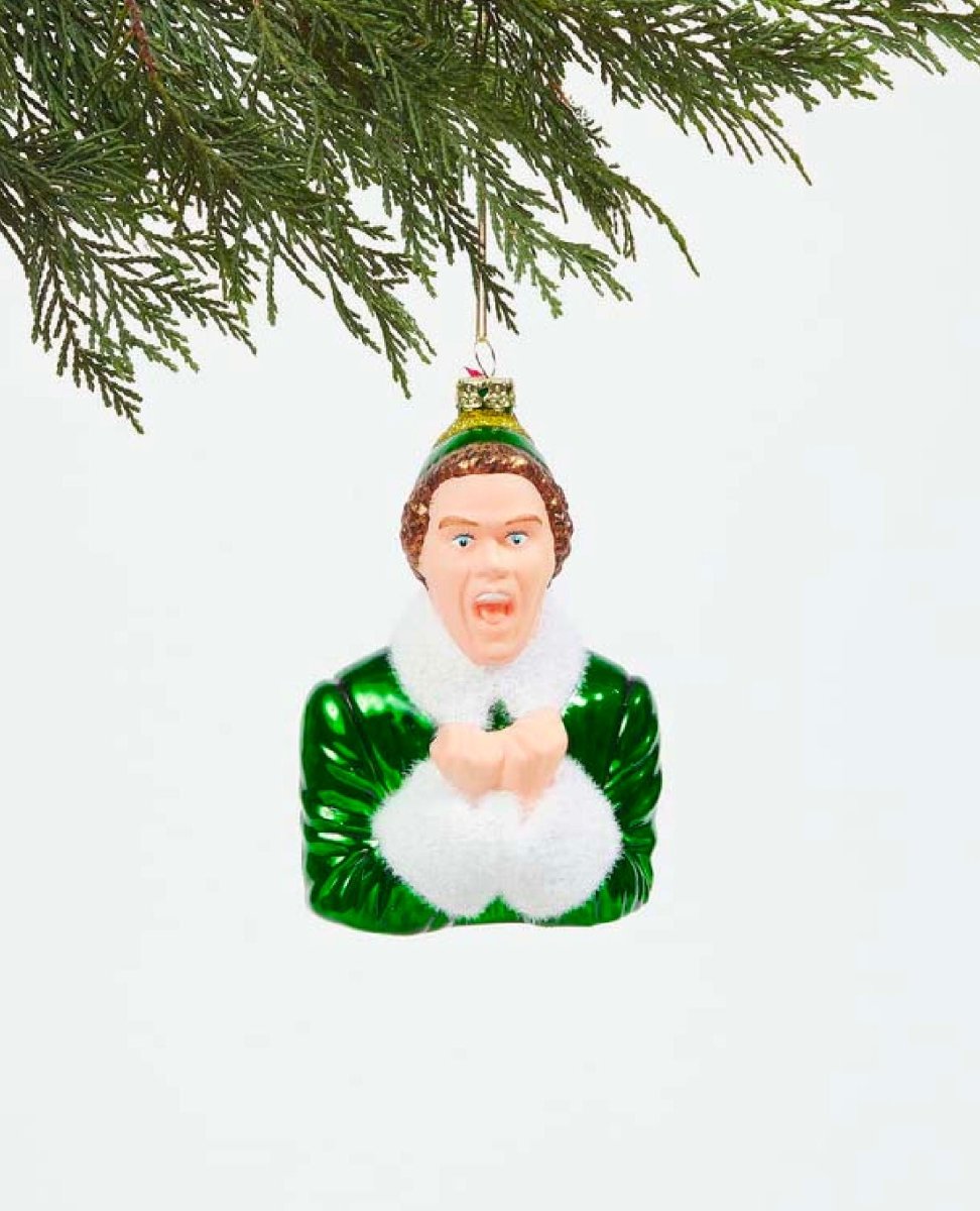 Santa's Here! Elf Ornament - miamidrugpossession