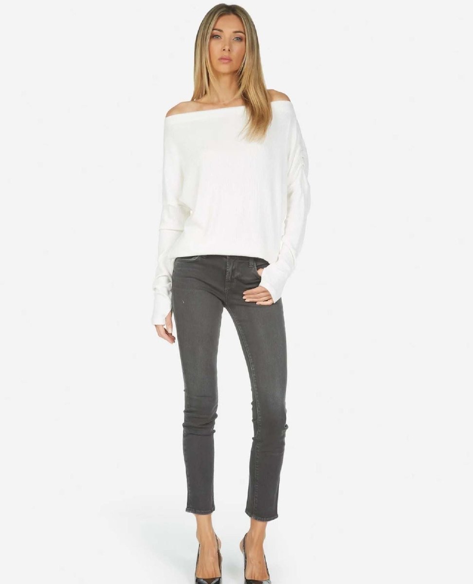 Santos Super Soft Long Sleeve Ivory - miamidrugpossession