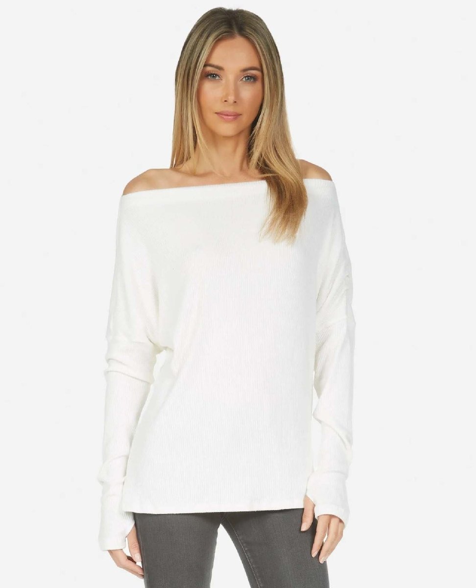 Santos Super Soft Long Sleeve Ivory - miamidrugpossession