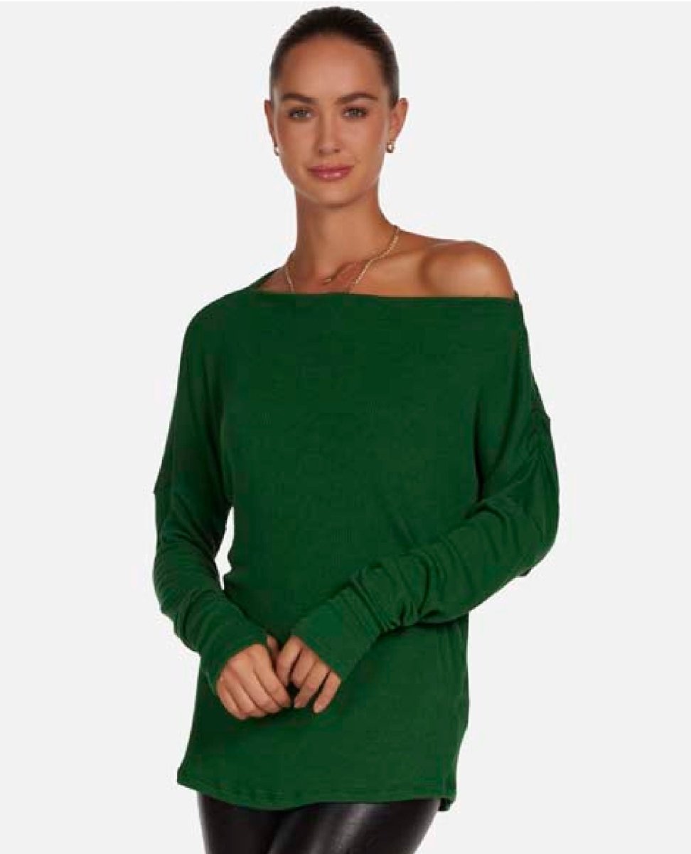 Santos Super Soft Verde Green Top - PINK ARROWS