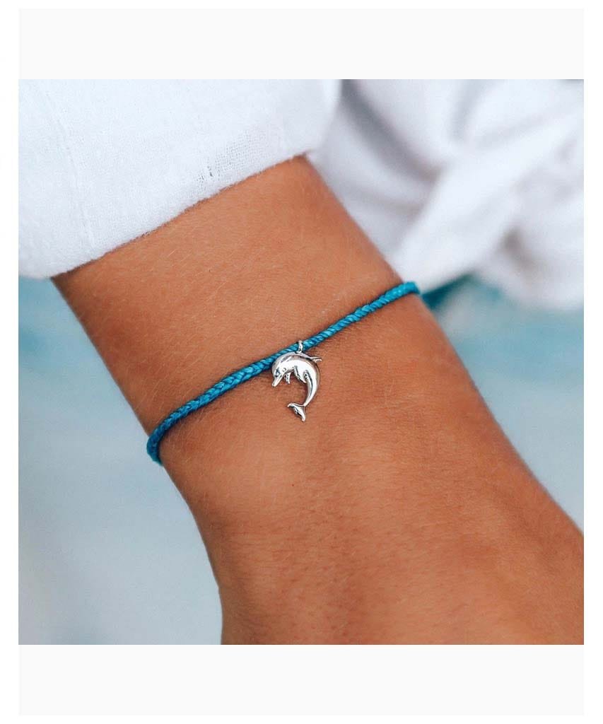 Save The Sea Turtles & Dolphins Assorted Bracelets - PINK ARROWS