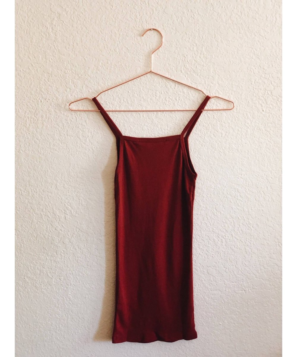 Scoop Neck Camisole Redwood - miamidrugpossession