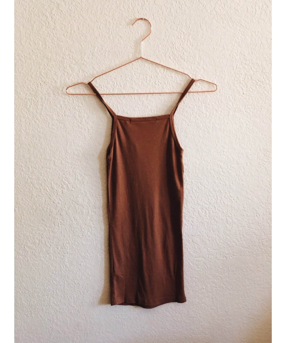 Scoop Neck Camisole Sequoia - miamidrugpossession