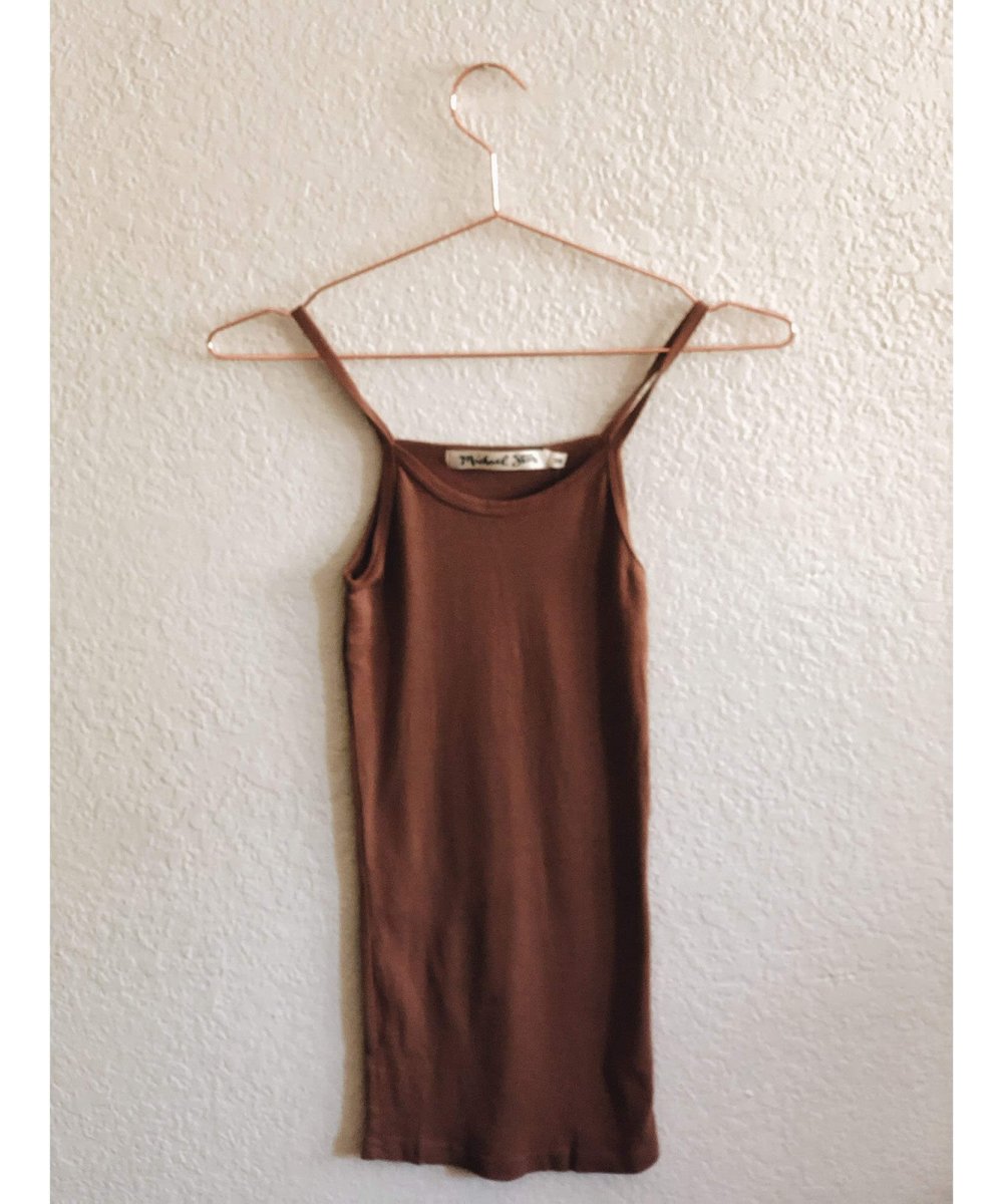 Scoop Neck Camisole Sequoia - miamidrugpossession