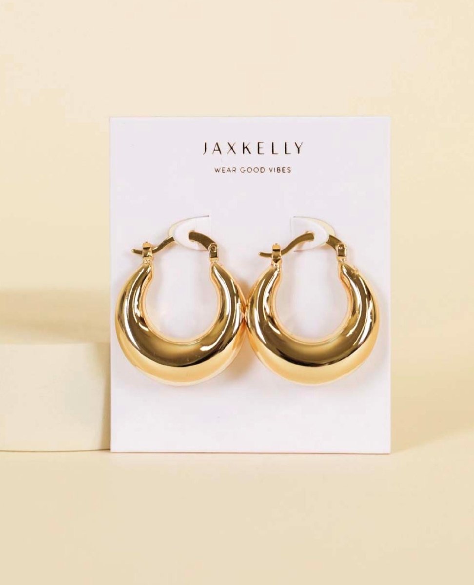 Sculptural Wide Hoop Earring - miamidrugpossession