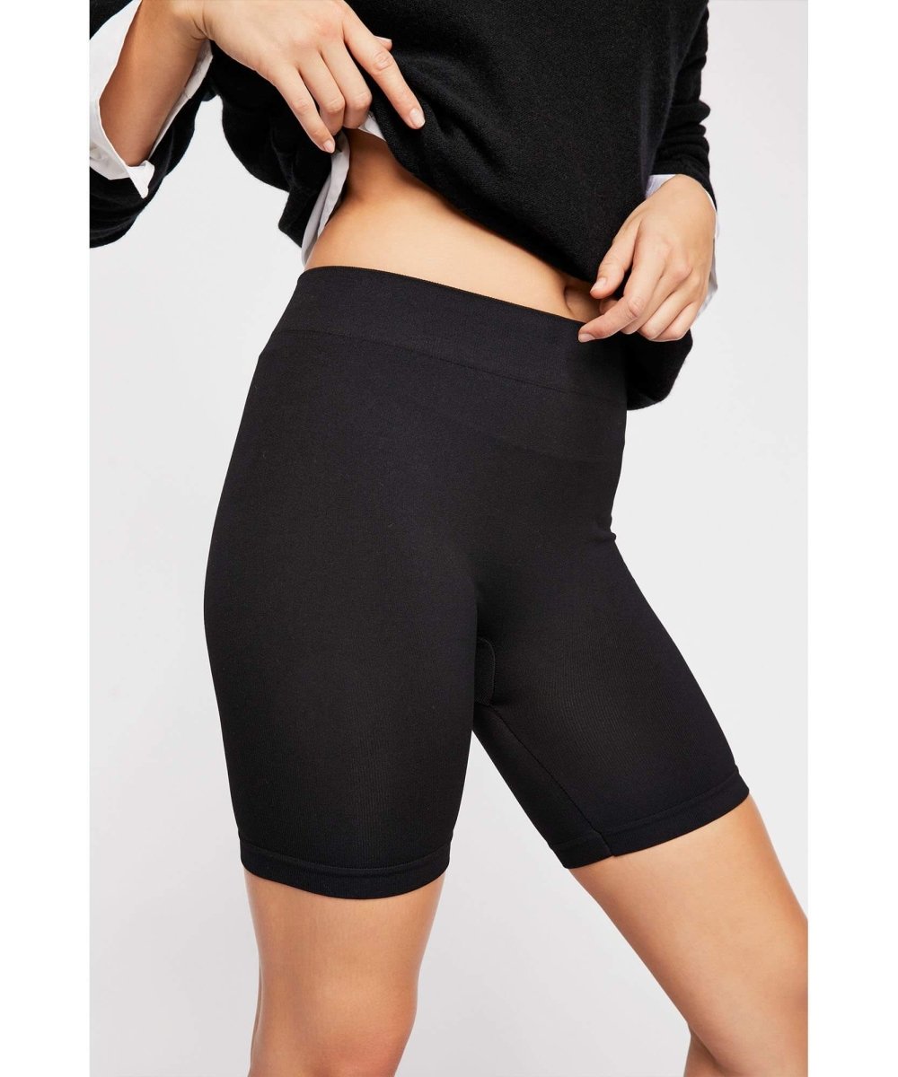 Seamless Bike Short Black - miamidrugpossession