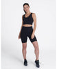 Seamless Crop Top Very Black - miamidrugpossession