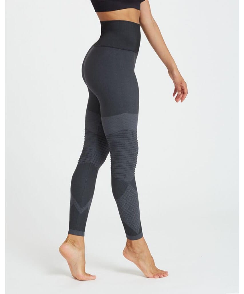 Seamless Moto Legging Very Black - miamidrugpossession