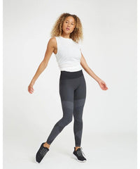 Seamless Moto Legging Very Black - PINK ARROWS