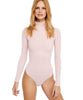 Seamless Turtleneck Bodysuit Blush - miamidrugpossession