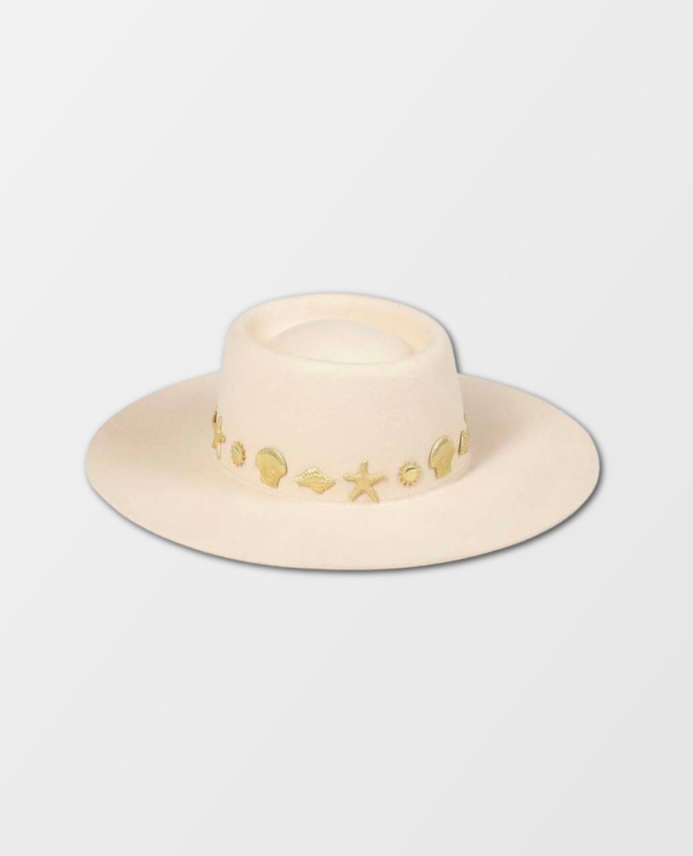 Seaside Boater Ivory - miamidrugpossession