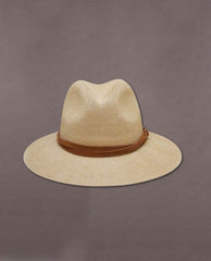 Sedona Ivory Straw Hat - PINK ARROWS