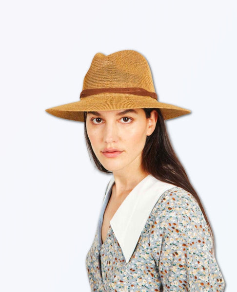 Sedona Tan Straw Hat - miamidrugpossession