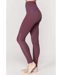 Self Love Seamless Legging Wine - PINK ARROWS