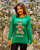 Sequin Lookin' Like a Snack Sweater - miamidrugpossession