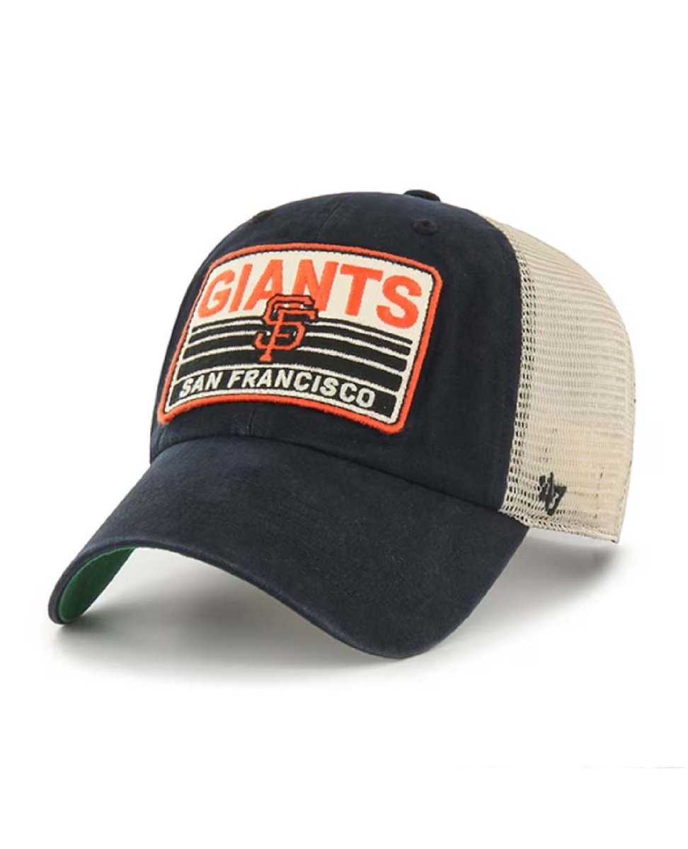 SF Giants Baseball Hat Black Four Stroke Clean Up - clearpathherbicide