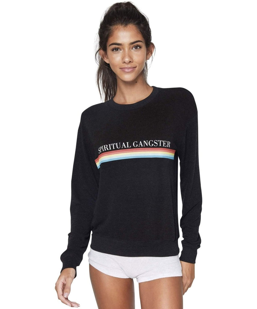 SG Rainbow Savasana Crew Neck - miamidrugpossession