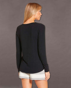 Shannon Long Sleeve Top Black - clearpathherbicide