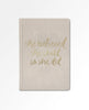 She Believed She Could Fabric Journal - miamidrugpossession