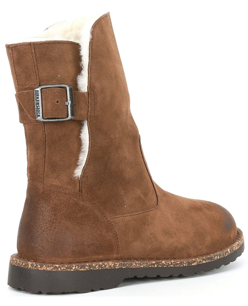 Shearling Uppsala Boot Dark Tea - PINK ARROWS