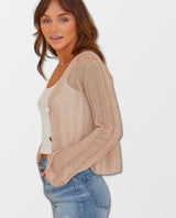 Sheer Cardi Dark Sand - clearpathherbicide