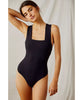 She's So Sleek Bodysuit Black - clearpathherbicide