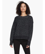 Shine On Sweater Black Silver Lurex - clearpathherbicide