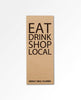 Shopping List Pad - Eat Local - clearpathherbicide