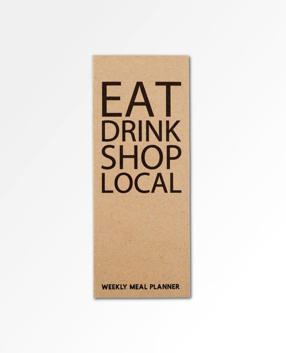 Shopping List Pad - Eat Local - PINK ARROWS