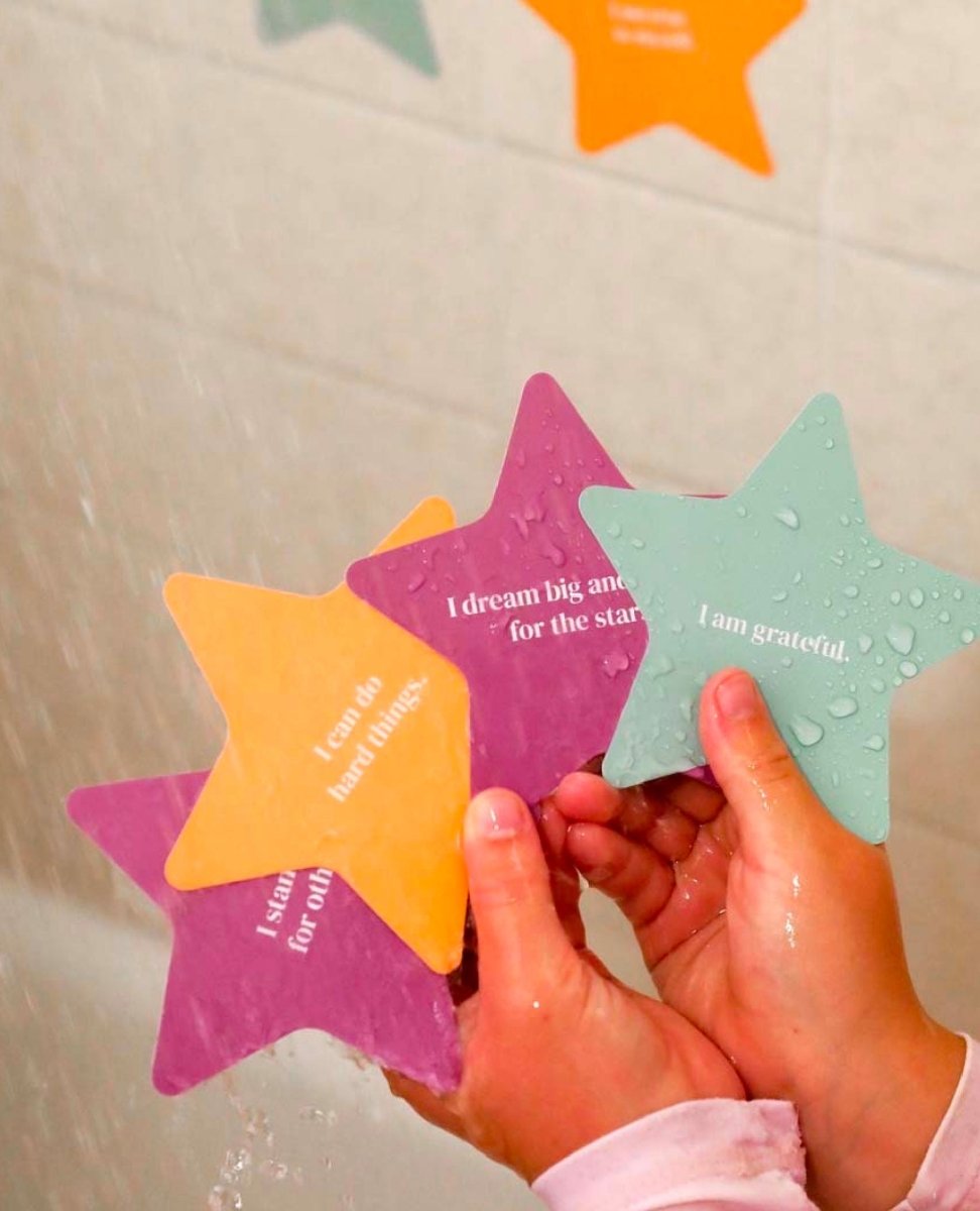 Shower Affirmation Cards Kids - clearpathherbicide