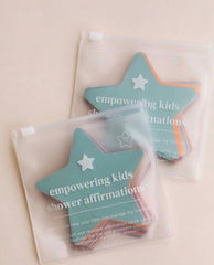 Shower Affirmation Cards Kids - PINK ARROWS