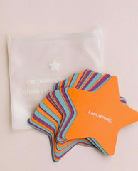 Shower Affirmation Cards Kids - PINK ARROWS