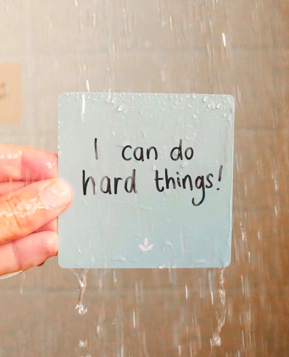 Shower Affirmation Cards Note to Self - miamidrugpossession