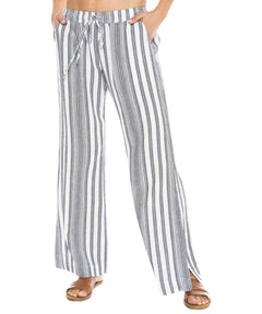 Side Slit Wide Leg Stripe Pant - clearpathherbicide