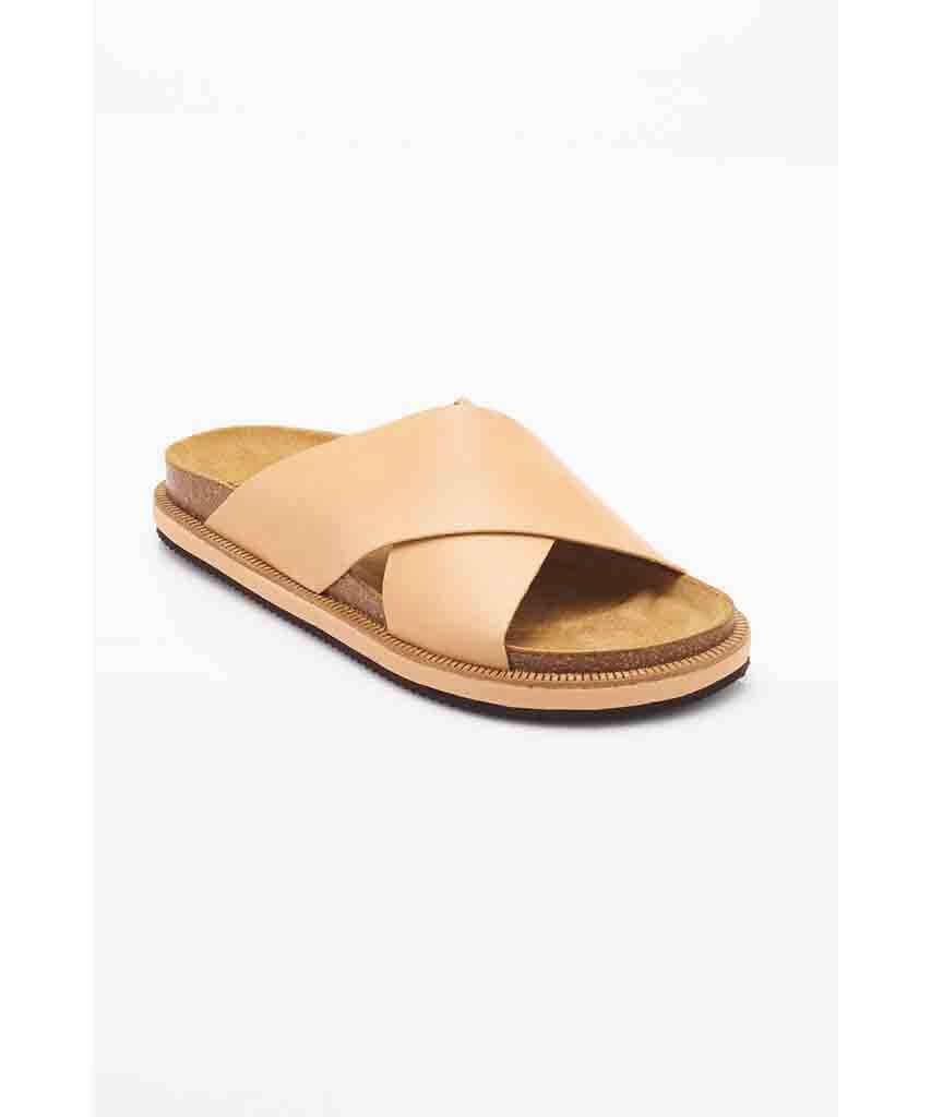 Sidelines Footbed Sandal Natural Restocked - clearpathherbicide