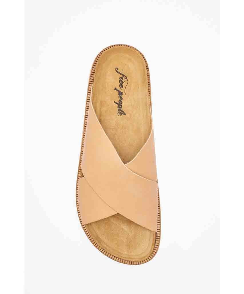 Sidelines Footbed Sandal Natural Restocked - miamidrugpossession