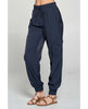 Silky Jogger Pant Navy - clearpathherbicide