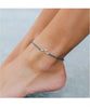 Silver Shoreline Anklet Assorted - miamidrugpossession