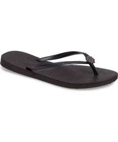 Slim Crystal Flip Flop - miamidrugpossession