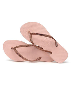 Slim Flatform Glitter Sandal Ballet Rose - miamidrugpossession