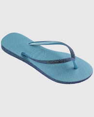 Slim Sparkle II Nautical Blue Flip Flop - PINK ARROWS