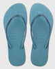 Slim Sparkle II Nautical Blue Flip Flop - miamidrugpossession