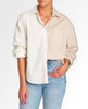 Sloan Long Sleeve Ecru Sesame Split - miamidrugpossession