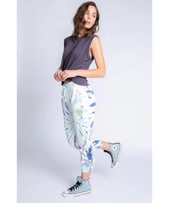 Smiley Daydream Tie Dye Jogger - miamidrugpossession