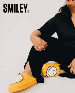 Smiley® X Pretty Simple Original Smiley Slippers Assorted - clearpathherbicide